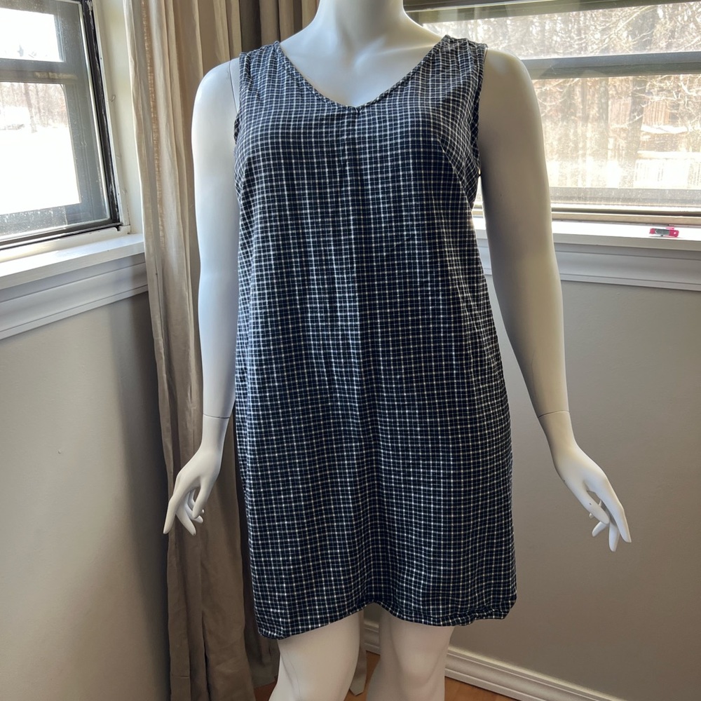 Plaid mini dress